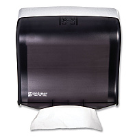 Ultrafold Fusion C-Fold and Multifold Towel Dispenser, 11.5 x 5.5 x 11.5, Black (T1755TBK)
