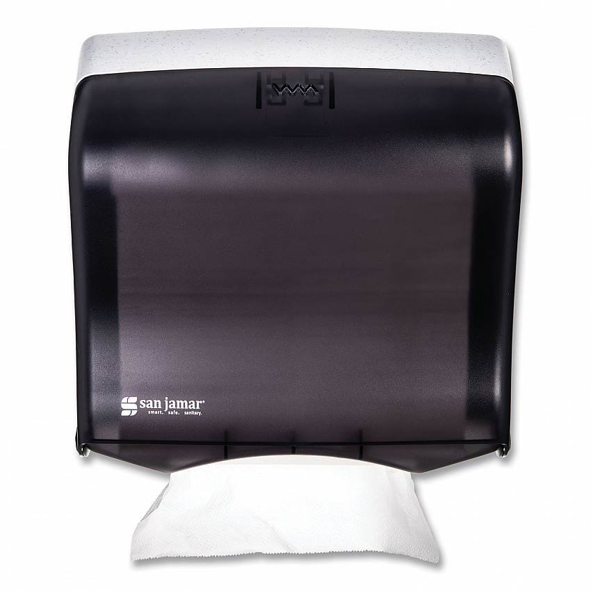 Ultrafold Fusion C-Fold and Multifold Towel Dispenser, 11.5 x 5.5 x 11.5, Black (T1755TBK)