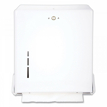 True Fold C-Fold/Multifold Paper Towel Dispenser, 11.63 x 5 x 14.5, White (T1905WH)