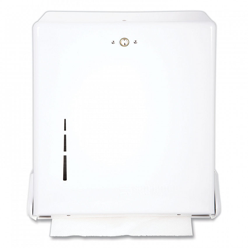 True Fold C-Fold/Multifold Paper Towel Dispenser, 11.63 x 5 x 14.5, White (T1905WH)