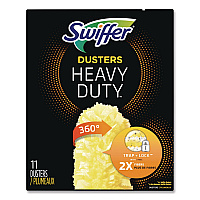 Heavy Duty Dusters Refill, Dust Lock Fiber, Yellow, 33/Carton (99035)