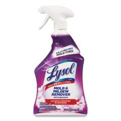 LYSOL Mold and Mildew Remover with Bleach, 32 oz Spray Bottle, 12/Carton (78915)