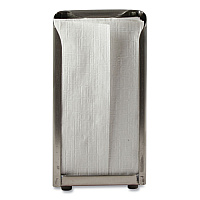 Tabletop Napkin Dispenser, Tall Fold, 3.75 x 4 x 7.5, Chrome (H900X)