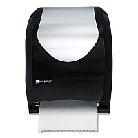 Tear-N-Dry Touchless Roll Towel Dispenser, 16.75 x 10 x 12.5, Black/Silver (T1370BKSS)