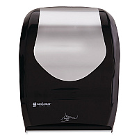 Smart System with iQ Sensor Towel Dispenser, 16.5 x 9.75 x 12, Black/Silver (T1470BKSS)