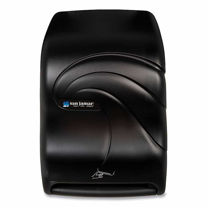 Smart System with iQ Sensor Towel Dispenser, 11.75 x 9.25 x 16.5, Black Pearl (T1490TBK)
