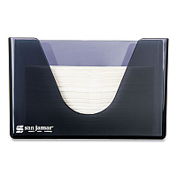 Countertop Folded Towel Dispenser, 11 x 4.38 x 7, Black Pearl (T1720TBK)