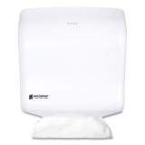 San Jamar Ultrafold Towel Dispenser for C-Fold/Multifold Towels, 11.5 x 6 x 11.5, White (T1750WH)
