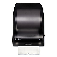 Simplicity Mechanical Roll Towel Dispenser, 15.25 x 13 x 10.25, Black (T7400TBK)