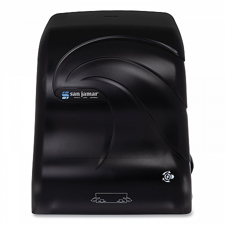 Simplicity Mechanical Roll Towel Dispenser, 12.38 x 9.5 x 14.63, Black Pearl (T7490TBK)
