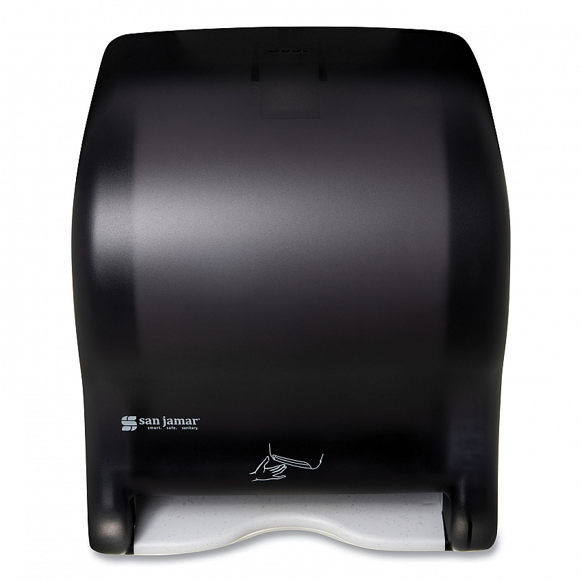 Smart Essence Electronic Roll Towel Dispenser, 11.88 x 9.1 x 14.4, Black (T8400TBK)