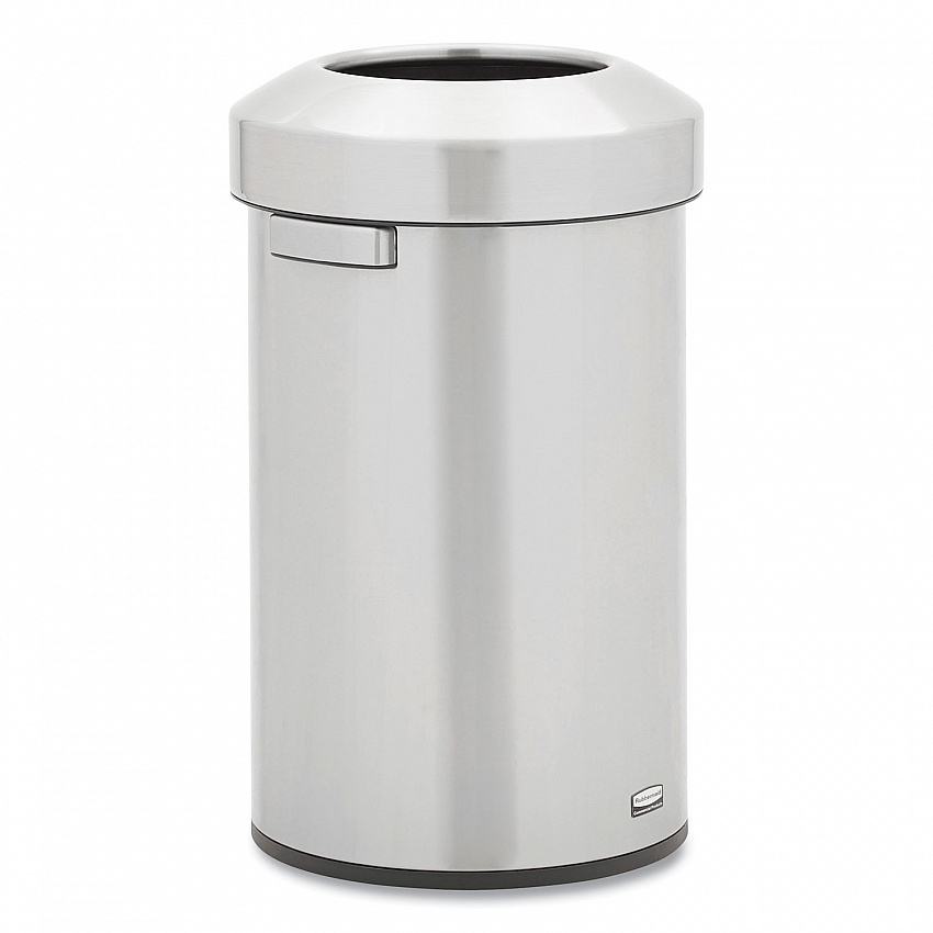 Refine Series Waste Receptacle, 16 gal, Plastic/Stainless Steel (2147583)