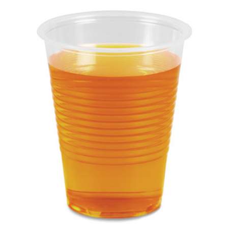 Boardwalk Translucent Plastic Cold Cups, 10 oz, Polypropylene, 10 Cups/Sleeve, 100 Sleeves/Carton (TRANSCUP10CT)