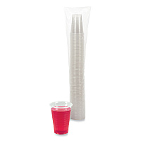 Translucent Plastic Cold Cups, 9 oz, 100/Pack (TRANSCUP9PK)