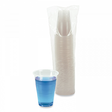 Translucent Plastic Cold Cups, 16 oz, 50/Pack (TRANSCUP16PK)