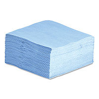 TASKBrand Advanced Performance Series Wipers, 13 x 12, Blue, 500/Carton (NA115QPB)
