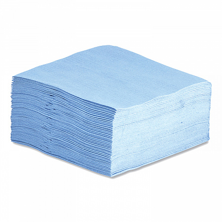 TASKBrand Advanced Performance Series Wipers, 13 x 12, Blue, 500/Carton (NA115QPB)