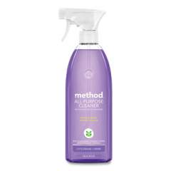 Method All Surface Cleaner, French Lavender, 28 oz Spray Bottle, 8/Carton (00005CT)