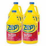 High Traffic Carpet Cleaner, Mild Scent, 1 gal Can, 4/Carton (ZUHTC128CT)