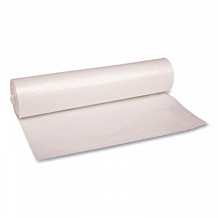 Recycled Low-Density Polyethylene Can Liners, 56 gal, 1.4 mil, 43