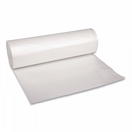 Recycled Low-Density Polyethylene Can Liners, 60 gal, 1.4 mil, 38