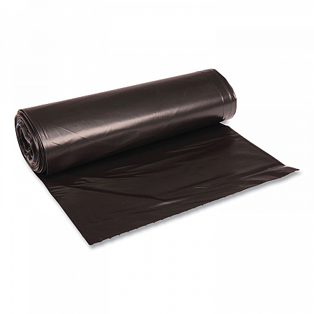 Recycled Low-Density Polyethylene Can Liners, 60 gal, 1.2 mil, 38