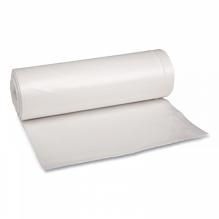 Recycled Low-Density Polyethylene Can Liners, 60 gal, 1.75 mil, 38