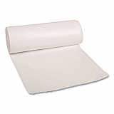 Low-Density Waste Can Liners, 30 gal, 0.6 mil, 30" x 36", White, Perforated Roll, 25 Bags/Roll, 8 Rolls/Carton (3036EXH)