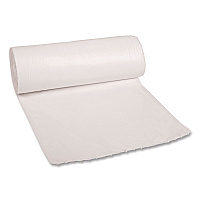 Low-Density Waste Can Liners, 30 gal, 0.6 mil, 30" x 36", White, Perforated Roll, 25 Bags/Roll, 8 Rolls/Carton (3036EXH)