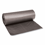 Low-Density Waste Can Liners, 60 gal, 0.95 mil, 38" x 58", Gray, Perforated Roll, 25 Bags/Roll, 4 Rolls/Carton (528)