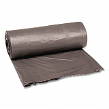 Low-Density Waste Can Liners, 30 gal, 0.95 mil, 30" x 36", Gray, Perforated Roll, 25 Bags/Roll, 4 Rolls/Carton (3036SH)