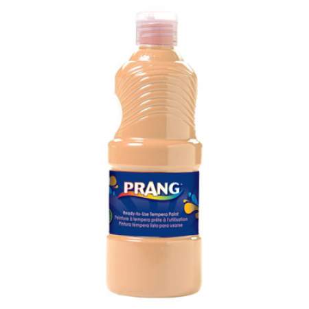 Prang Ready-to-Use Tempera Paint, Peach, 16 oz Dispenser-Cap Bottle (X21634)