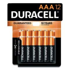 Duracell CopperTop Alkaline AAA Batteries, 12/Pack (MN24RT12Z)