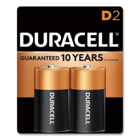 Duracell CopperTop Alkaline D Batteries, 2/Pack (MN1300B2Z)