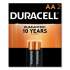 Duracell CopperTop Alkaline AA Batteries, 2/Pack (MN1500B2Z)