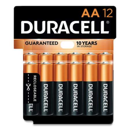 Duracell CopperTop Alkaline AA Batteries, 12/Pack (MN15RT12Z)