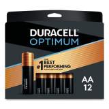 Duracell Optimum Alkaline AA Batteries, 12/Pack (OPT1500B12PR)