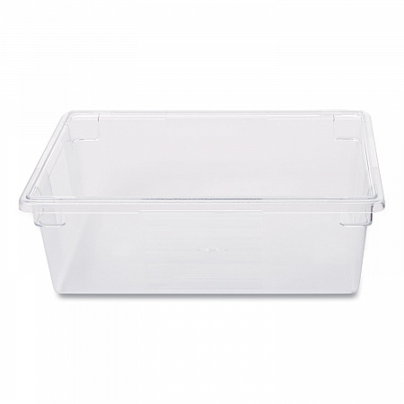 Food/Tote Boxes, 12.5 gal, 26 x 18 x 9, Clear, Plastic (3300CLE)