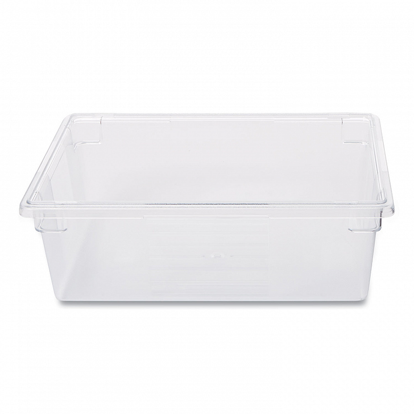 Food/Tote Boxes, 12.5 gal, 26 x 18 x 9, Clear, Plastic (3300CLE)