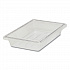 Food/Tote Boxes, 5 gal, 12 x 18 x 9, Clear, Plastic (3304CLE)
