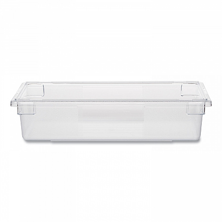 Food/Tote Boxes, 8.5 gal, 26 x 18 x 6, Clear, Plastic (3308CLE)