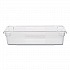 Food/Tote Boxes, 8.5 gal, 26 x 18 x 6, Clear, Plastic (3308CLE)