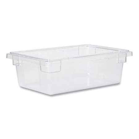 Rubbermaid Commercial Food/Tote Boxes, 3.5 gal, 18 x 12 x 6, Clear (3309CLE)