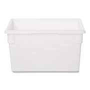 Rubbermaid Commercial Food/Tote Boxes, 21.5 gal, 26 x 18 x 15, White (3501WHI)