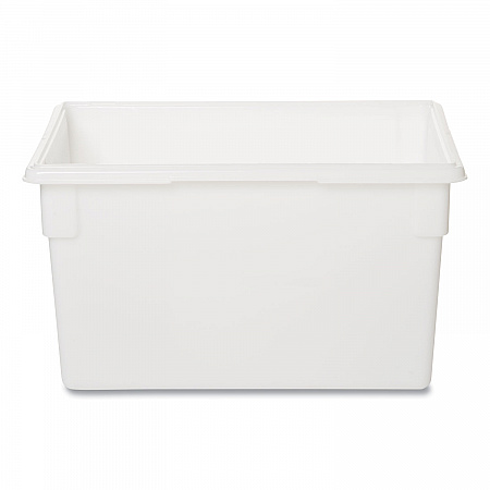 Food/Tote Boxes, 21.5 gal, 26 x 18 x 15, White, Plastic (3501WHI)