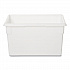 Food/Tote Boxes, 21.5 gal, 26 x 18 x 15, White, Plastic (3501WHI)