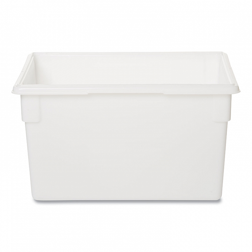 Food/Tote Boxes, 21.5 gal, 26 x 18 x 15, White, Plastic (3501WHI)