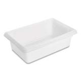 Rubbermaid Commercial Food/Tote Boxes, 3.5 gal, 18 x 12 x 6, White (3509WHI)