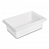Food/Tote Boxes, 3.5 gal, 18 x 12 x 6, White, Plastic (3509WHI)