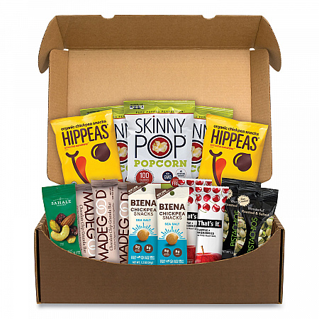 Vegan Snack Box, 15 Assorted Snacks/Box (70000126)